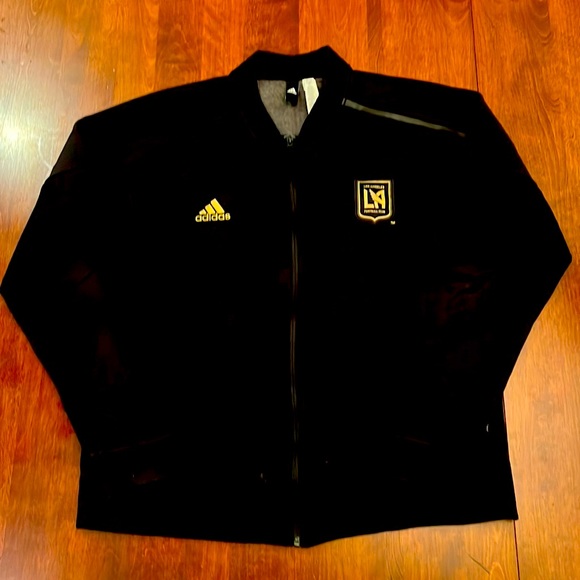 2022 MLS CUP CHAMPS - Men’s XL - LAFC Adidas Bomber Jacket - Picture 1 of 1
